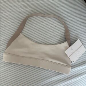 CSB Vanilla/Fawn Halter Neck Sports Bra